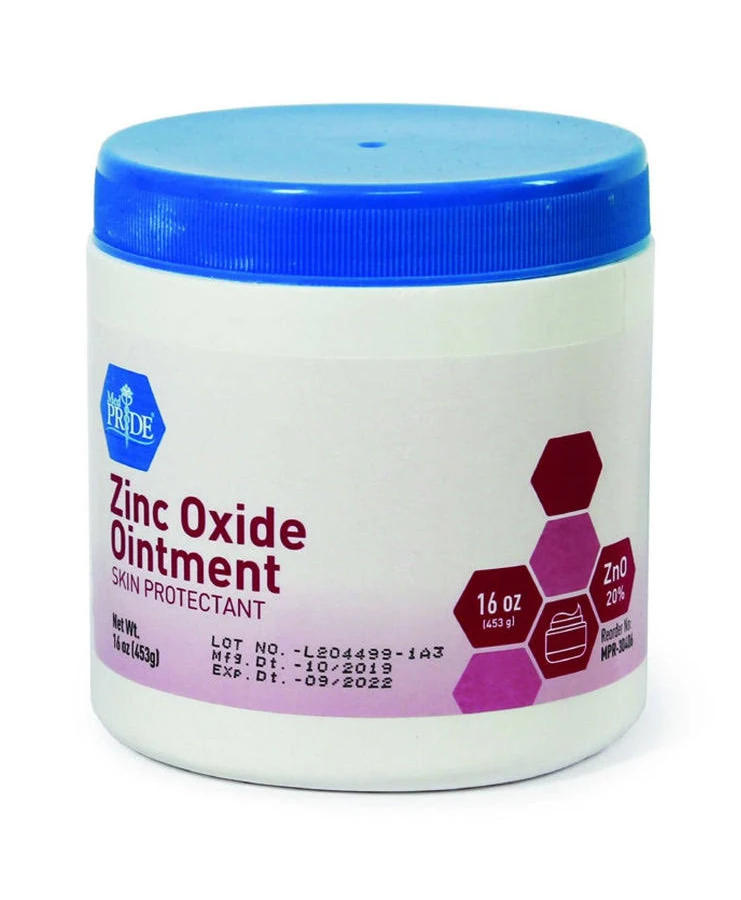 Zinc Oxide 20%, 16oz Jar