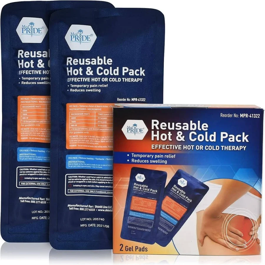 Reusable Hot/Cold Pack, 11" X 5.1" 24/Cs