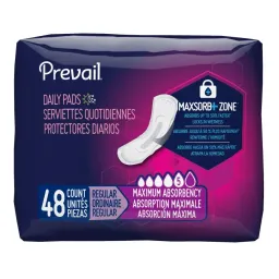 Bladder Control Pad, Maximum, 4/48Pk, 192/Cs