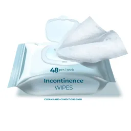 Adult Wet Wipes, Pro 48/Pk Cs/12