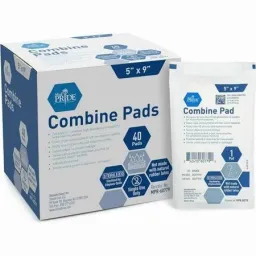 Abdominal Pad, Sterile 5 X 9 1/Pouch, 40/Bx