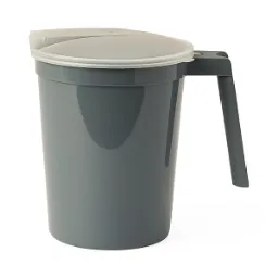 Non-Insulated Plastic Pitcher W/Hanle & Lid, 32 oz, 100/Cs