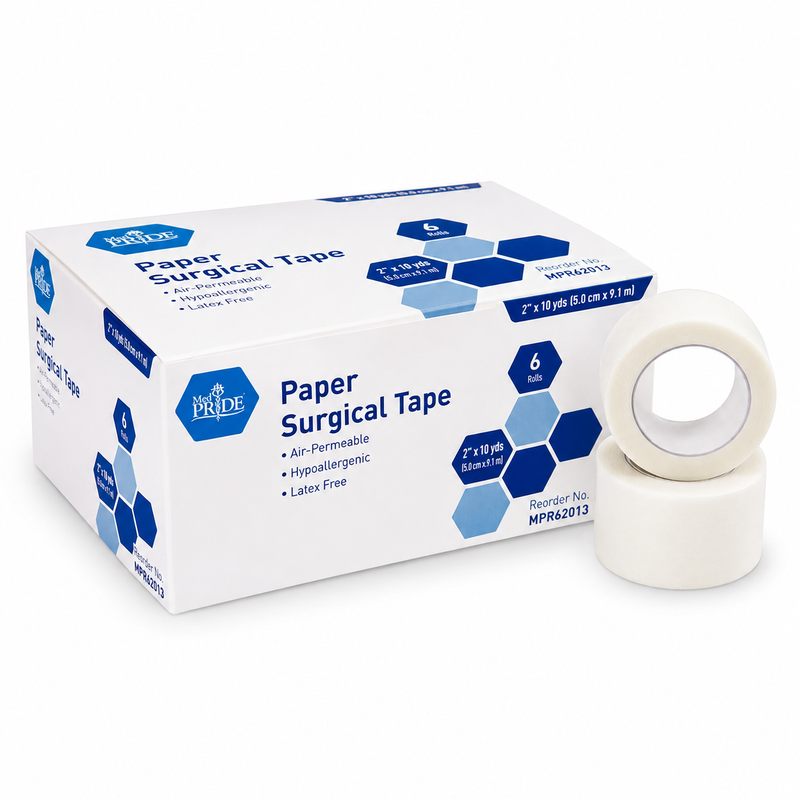 Surgical Tape, Paper 2" X 10 Yds, 6/Bx
