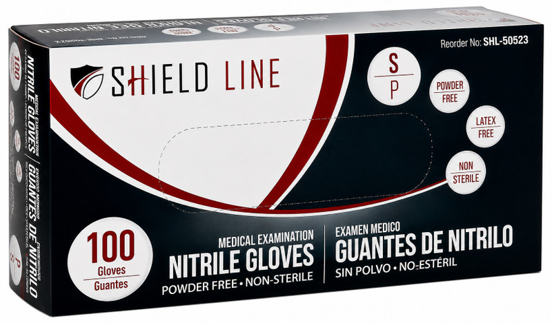 Gloves, Exam Nitrile P/F, Sm 100/Bx