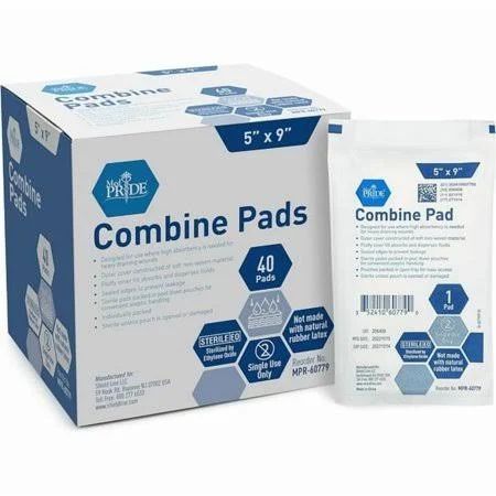 Abdominal Pad, Sterile 5 X 9, 40/Bx