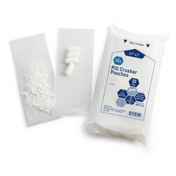 Pill Crusher Pouches, 1000/cs